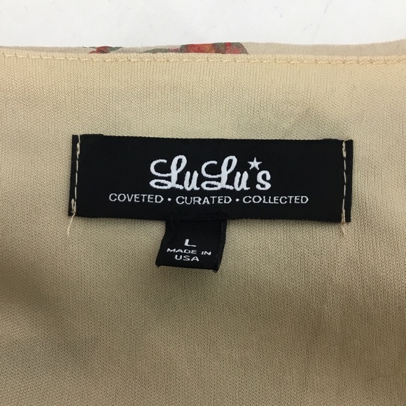 Lulus Floral Split Sleeve V-Neck Mini Dress - Picture 6 of 7